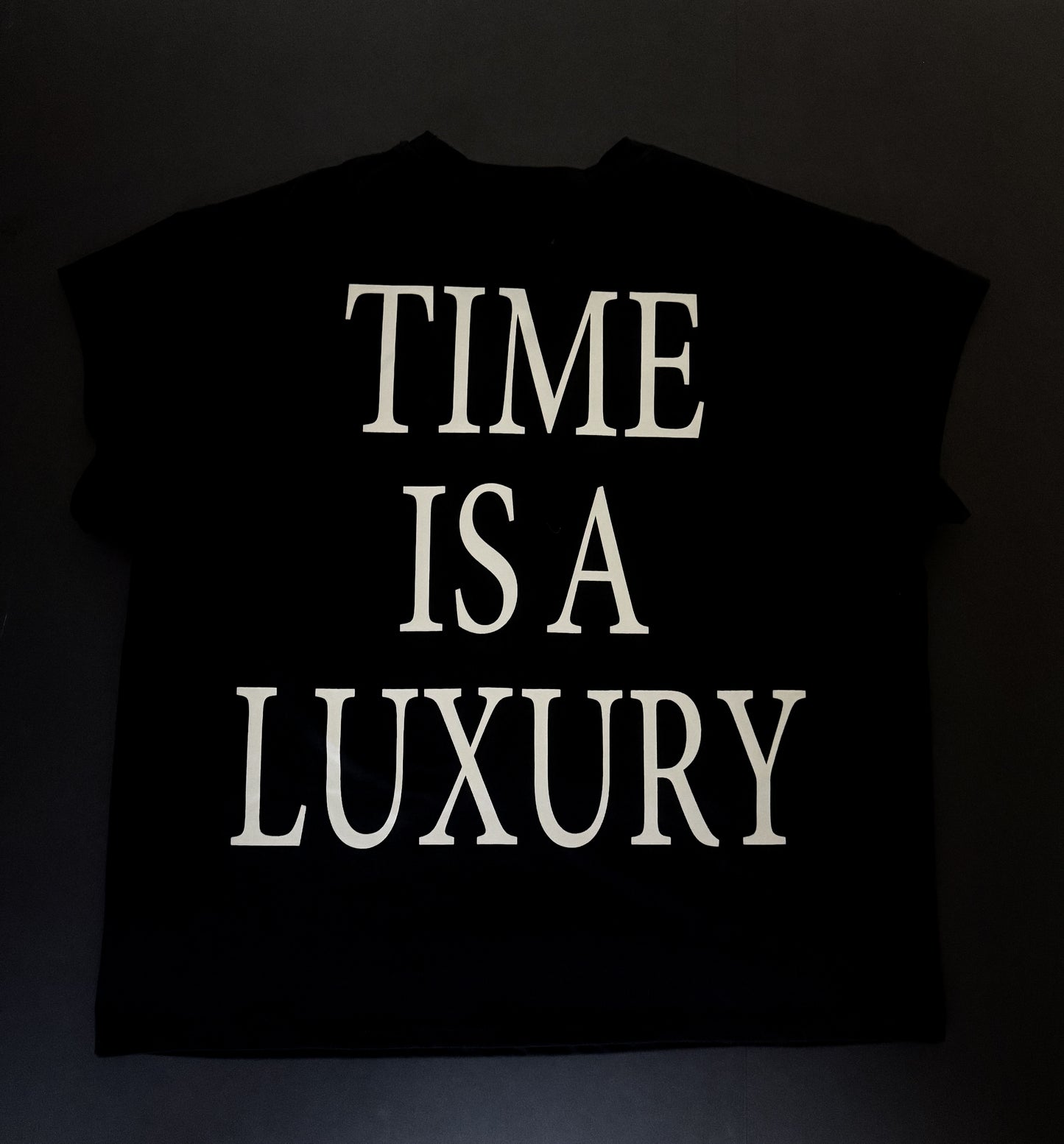 Time is a Luxury(cap sleeve)
